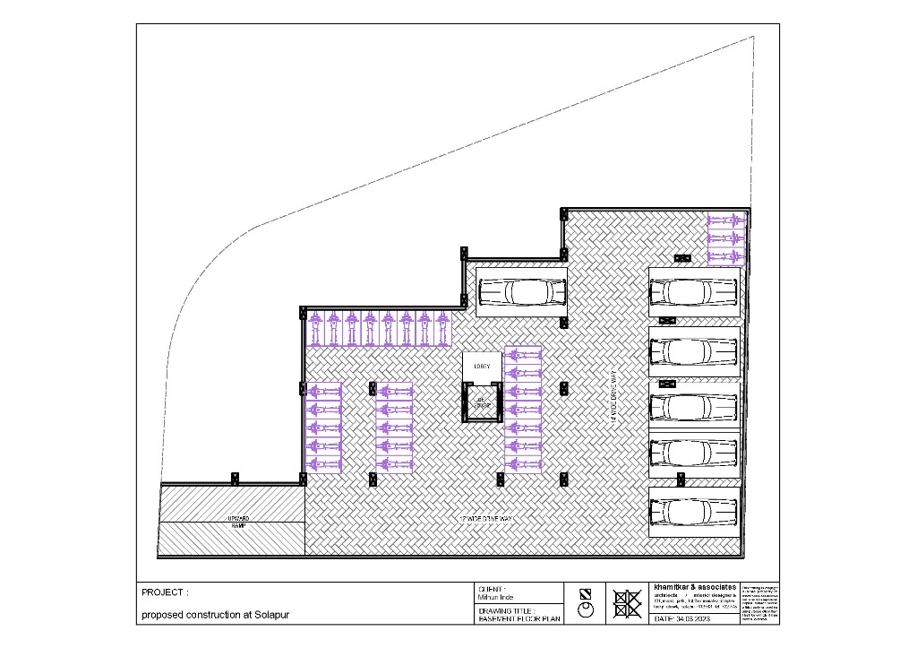 Basement Parking Floor Plan