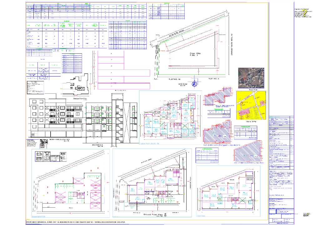 Master Layout Blueprint Sheet